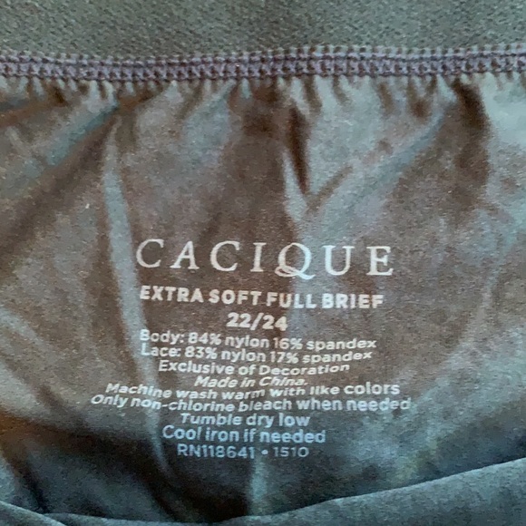 Cacique Intimates & Sleepwear Cacique Extra Soft Lace Trim Full